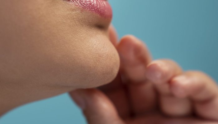 close-up-dos-labios-da-mulher