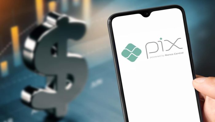 Pix,Logo,On,Smartphone,Screen.,Pix,Is,The,New,Instant