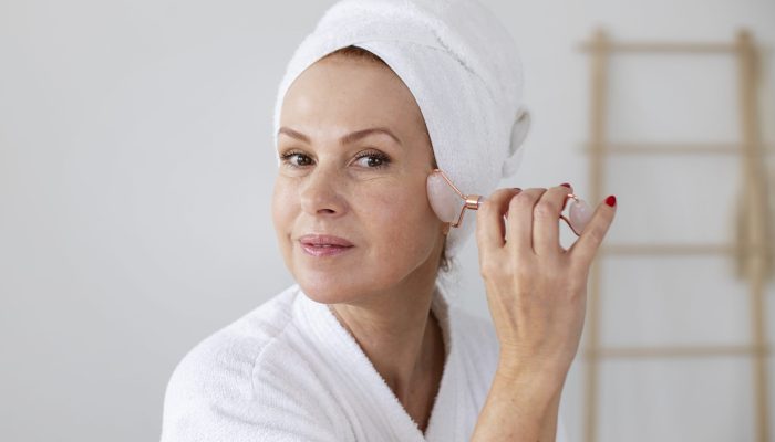 mulher-em-curso-procedimento-de-rosto-gua-sha