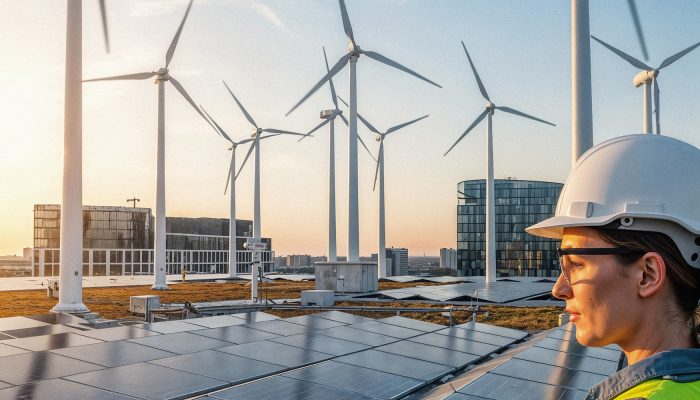 renewable-energy-engineer-analyzing-wind-turbines-solar-panels